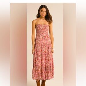 Z Supply Balos Persimmon floral sundress XS NWT
